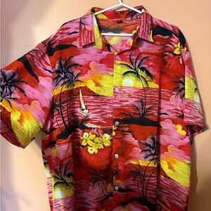 Tropical Sunset Hawaiian Shirt